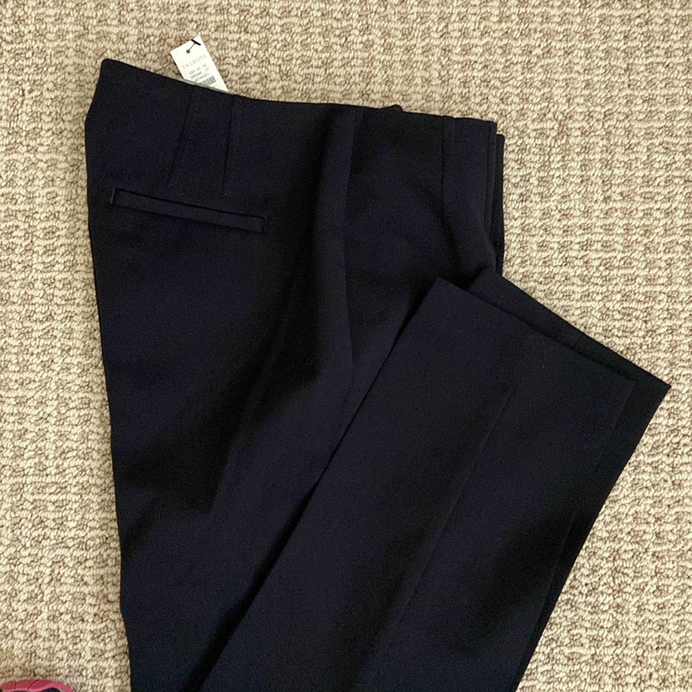 Talbots straight leg bi-stretch pants, 6P